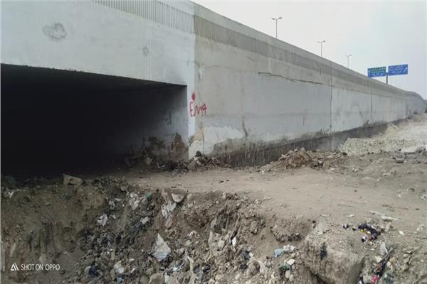  تطهير أنفاق منطي وإزالة تراكمات القمامة