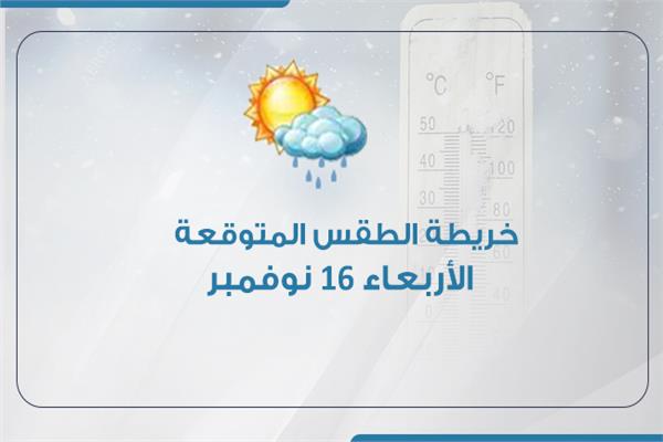 خريطة الطقس