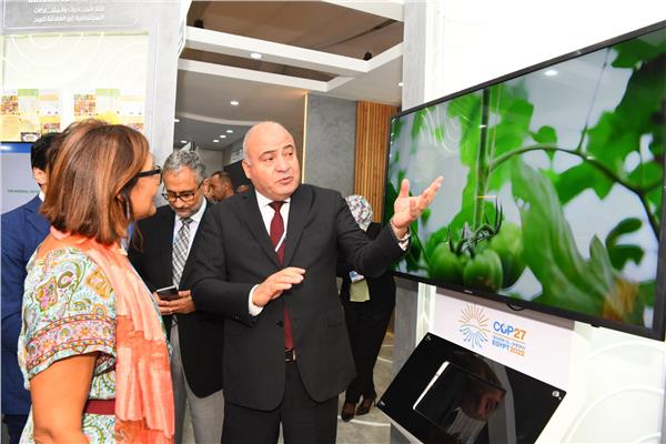 محافظ قنا يقدم شرح تفصيلي لنائب مدير منظمة الفاو
