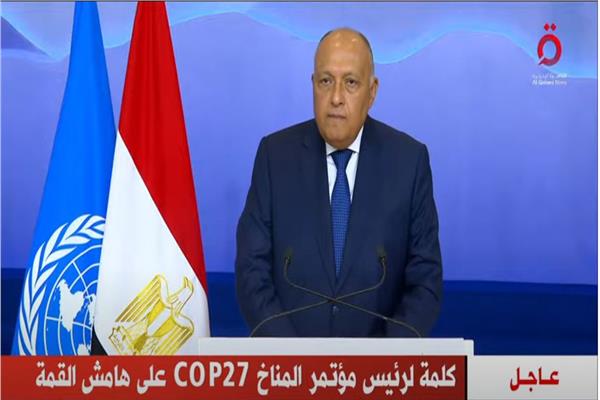 سامح شكري وزير الخارجية المصري