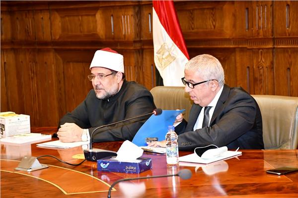 وزير الأوقاف خلال حضوره بلجنة العلاقات الخارجية بمجلس النواب
