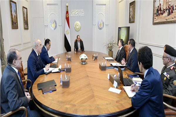 الرئيس السيسي يتابع تطوير وتنمية جزيرة الوراق