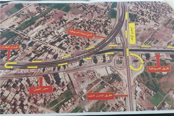 غلق كلي لمطلع الطريق الدائري "القوس الشرقي المنيب " 