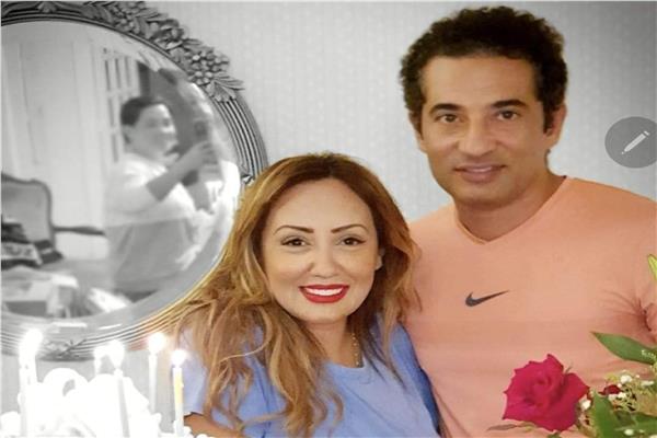 عمرو سعد وزوجته