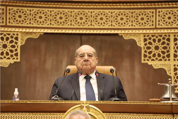 المستشار عبدالوهاب عبد الرازق رئيس مجلس الشيوخ 