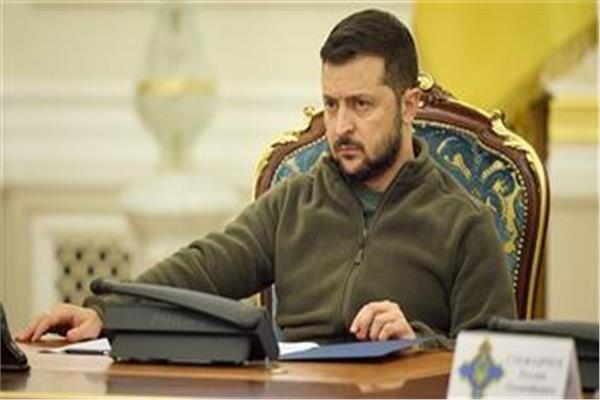 الرئيس الأوكراني فلاديمير زيلينسكي