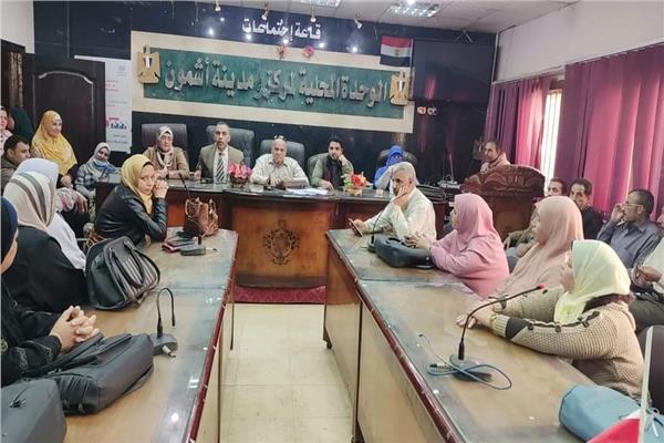 صحة المنوفية :   الاستعداد للحملة القومية للتطعيم ضد مرض شلل الأطفال 