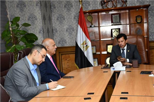 الرماية يشكر أشرف صبحي على الدعم والمساندة