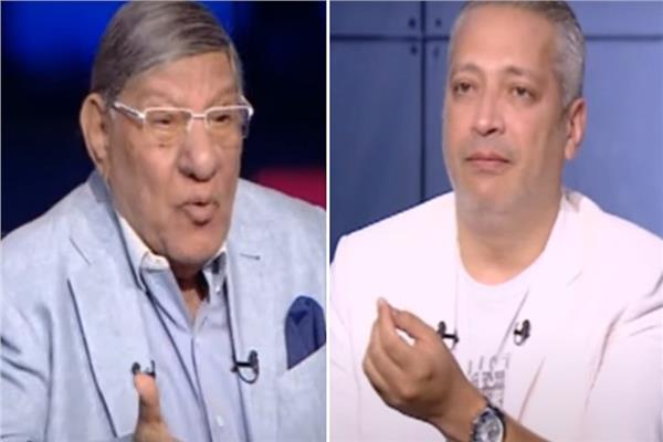 الإعلامي تامر أمين ومفيد فوزي