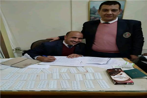 خلال ضبط محاولة تهريب عدد من أقراص الترامادول المخدرة 