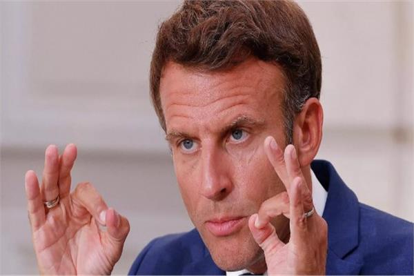الرئيس إيمانويل ماكرون
