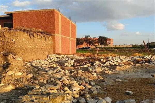 حملات. يوميه لإزالة التعديات  على الأراضى الزراعية   بالشرقية 
