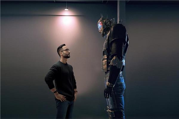 أحد تصميمات محمد الخولي بالذكاء الاصطناعي