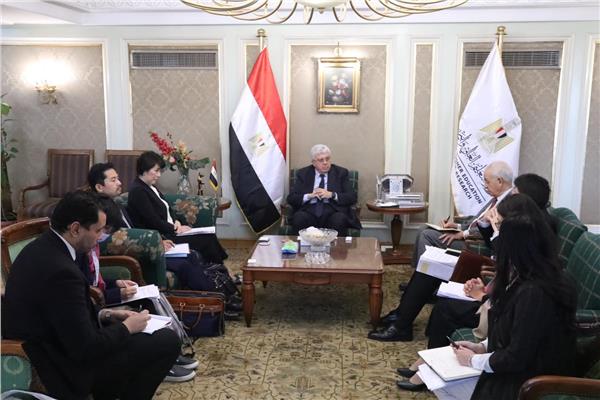 وزير التعليم العالي والبحث العلمي خلال اللقاء