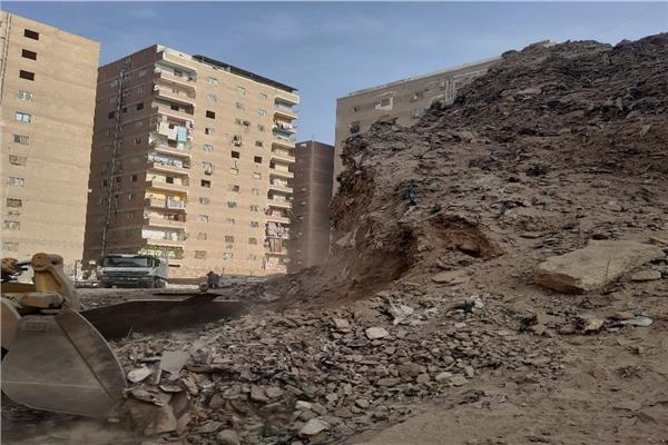  اعمال رفع المخلفات بحى البساتين