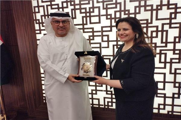  السفيرة سها جندي وزيرة الدولة للهجرة