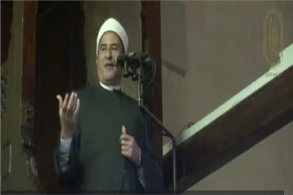 خطيب الجامع الأزهر  الدكتور ربيع الغفير