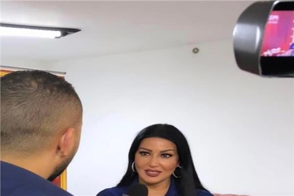 سمية الخشاب مع هشام السيوفي محرر بوابة أخبار اليوم