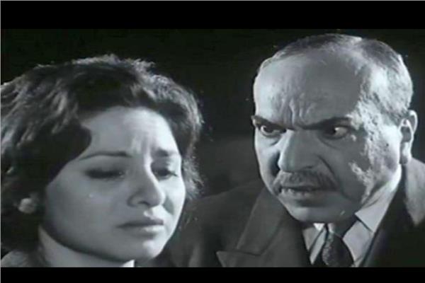 الفنان زكي رستم والفنانة فاتن حمامة