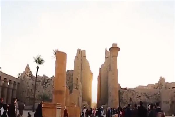 تعامد الشمس على معبد الكرنك