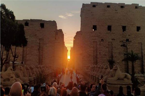 تعامد الشمس على معبد الكرنك