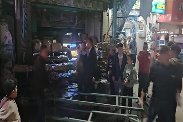 حملة مكبرة لرفع 200 حالة إشغال طريق بحي العمرانية