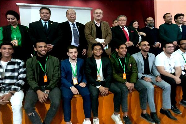 احتفال كلية الهندسة جامعه حلوان بمناسبة يوم البيئة والمناخ