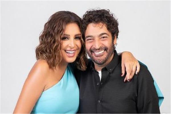المطربة أنغام برفقة حميد الشاعري 