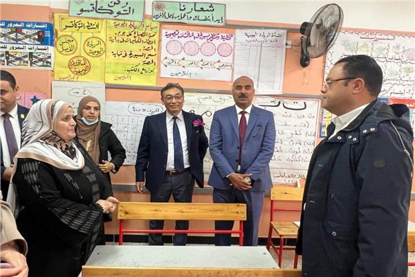 «تعليم المنوفية» تستقبل وفد منظمة الجايكا اليابانية