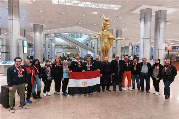 بعثة منتخب مصر للرماية