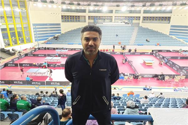 أحمد صالح نجم نادي الزمالك لتنس الطاولة