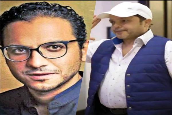 الفنان محمد هنيدى و المخرج بيتر ميمى