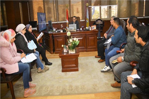  محافظ الغربية يناقش مشروعات صرف صحي حياة كريمة مع رئيس الجهاز بالغربية