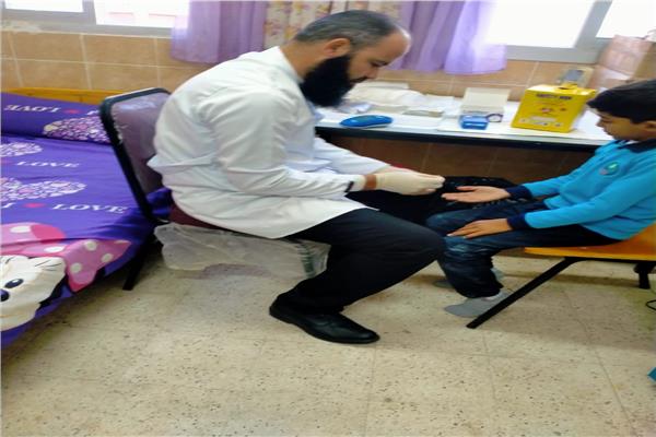 المبادرة الرئاسية لعلاج أمراض سوء التغذية بمدارس البحيرة.   