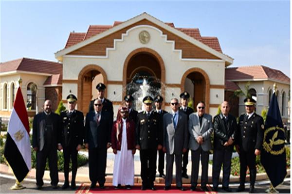 قيادات أكاديمية الشرطة والوفد القطري