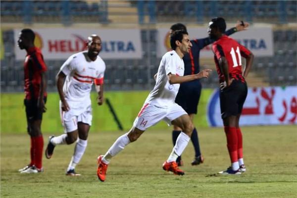 الزمالك والداخلية.. صورة أرشيفبة