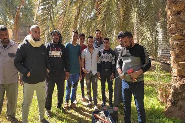 جانب من اليوم الحقلي بالواحات البحرية