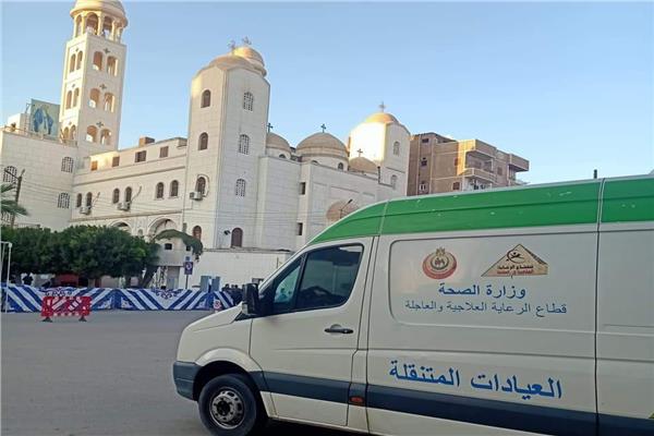 تزامنا مع أعياد الميلاد.. انتشار الفرق الطبية لتأمين كنائس قنا