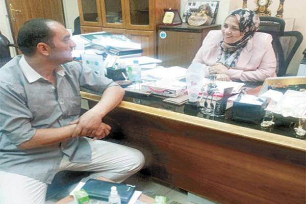 د. نهى سمير خلال حوارها مع «الأخبار»