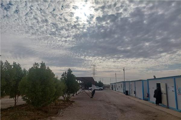  الغيوم تكسو سماء قنا