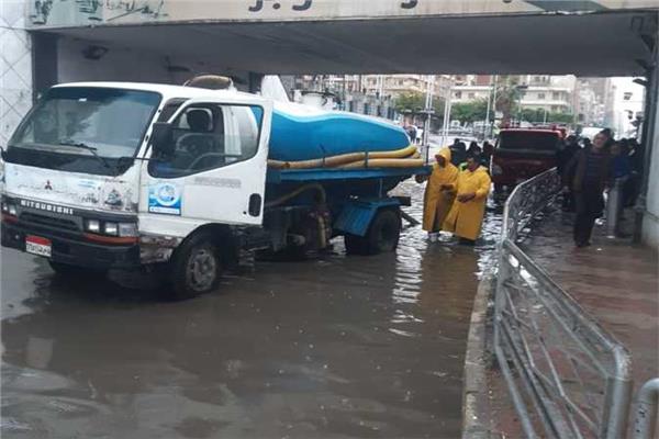 شفط مياه الأمطار