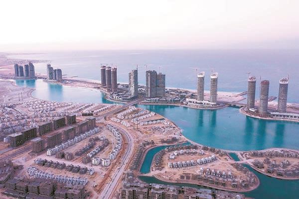 مواصلة العمل فى مشروعات العلمين الجديدة  