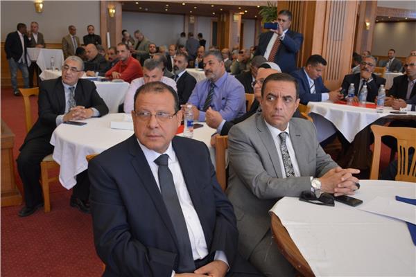 جانب من  مؤتمر الجمعية العمومية لنقابة العاملين بالصحافة والطباعة والااعلام