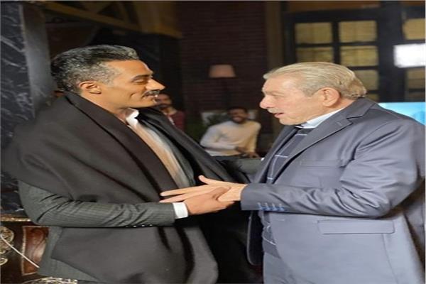 الفنانان محمد رمضان وإحسان التركي