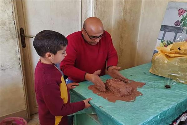 ثقافة المنيا تقدم ورش فنية لإكتشاف المواهب بسمالوط