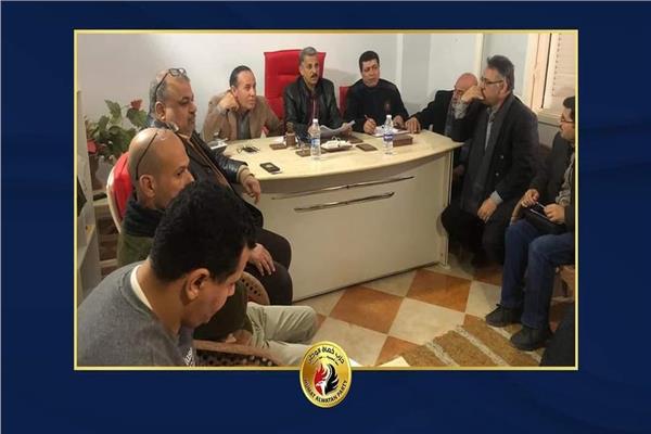 اجتماع حزب حماة الوطن بالبرلس 
