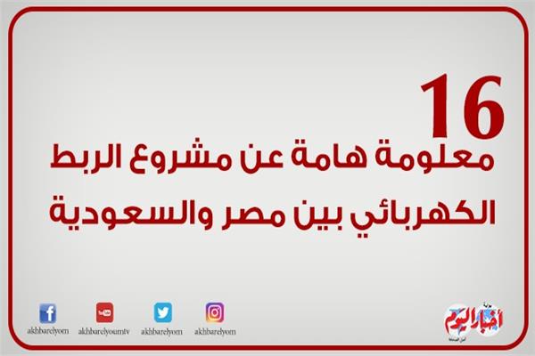 مشروع الربط الكهربائي بين مصر والسعودية