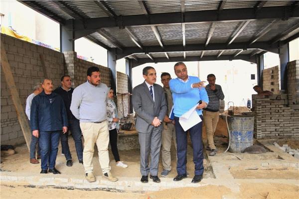 محافظ الغربية يتفقد مركز السيطرة الموحد للشبكة الوطنية للطوارئ