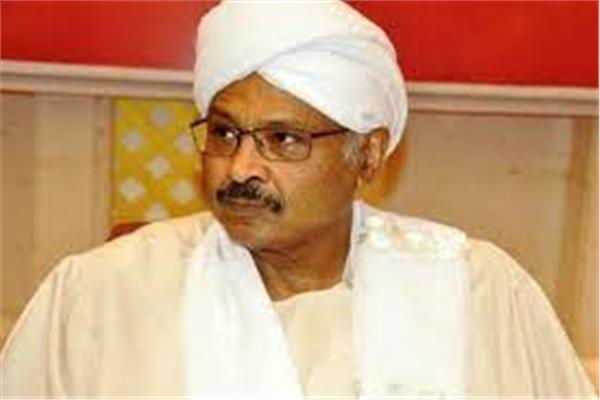 مبارك الفاضل المهدي رئيس حزب الأمة السوداني ورئيس تحالف التراضي الوطني