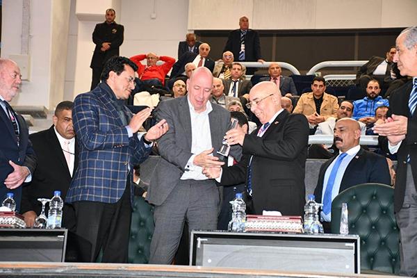 وزير الشباب والرياضة يفتتح بطولة الدوري العالمي للكاراتيه